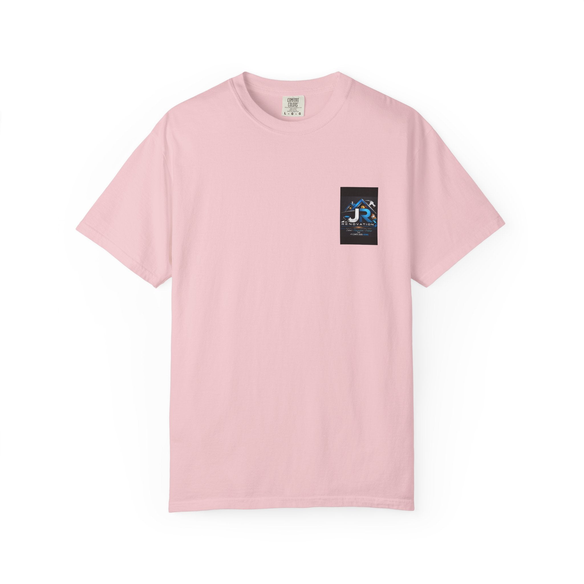 Renovation Company T-Shirt — JR Renovation Logo Tee (Contractor, Home Repair)