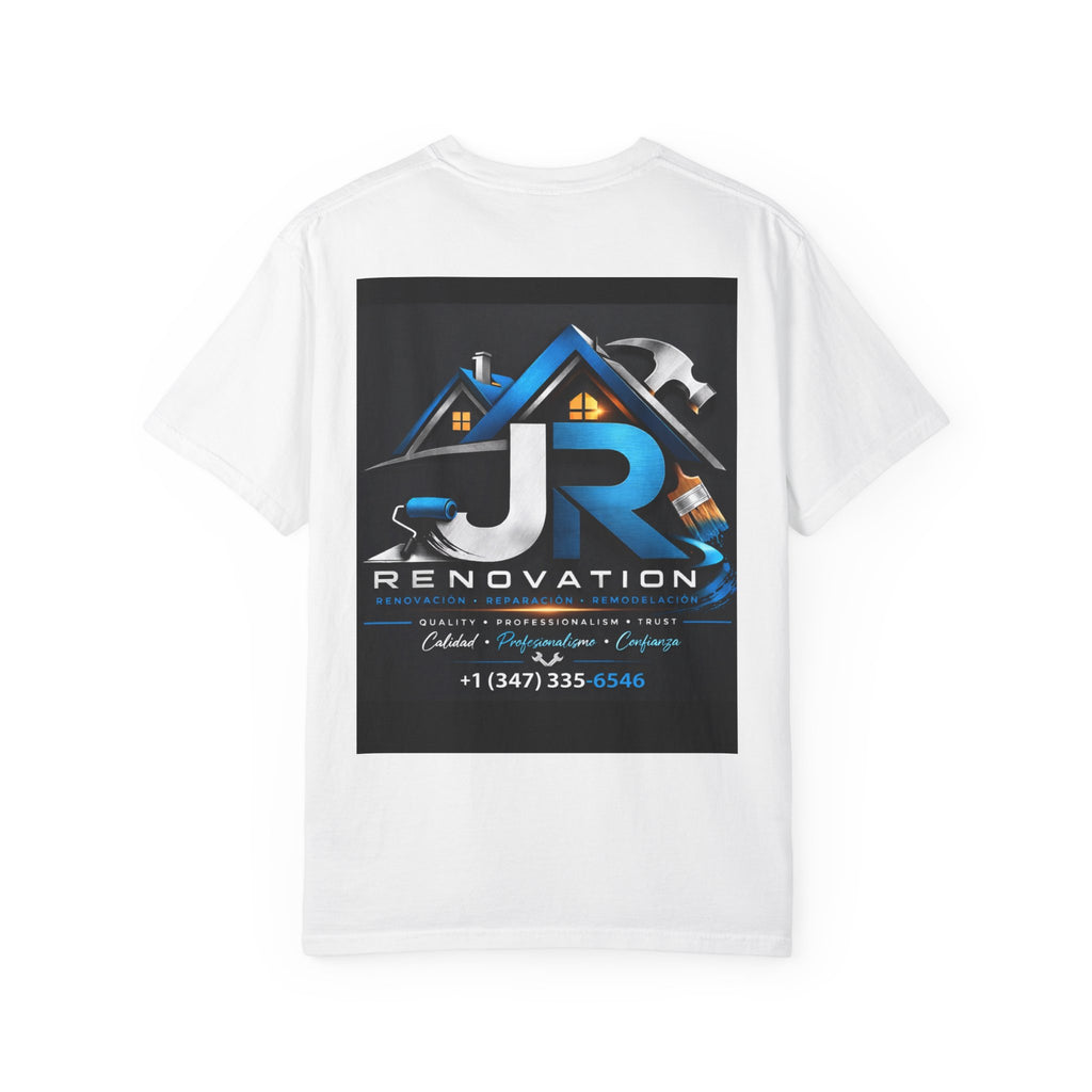 Renovation Company T-Shirt — JR Renovation Logo Tee (Contractor, Home Repair)