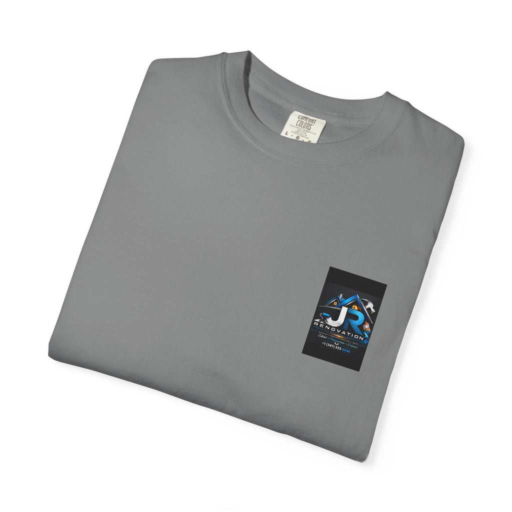 Renovation Company T-Shirt — JR Renovation Logo Tee (Contractor, Home Repair)