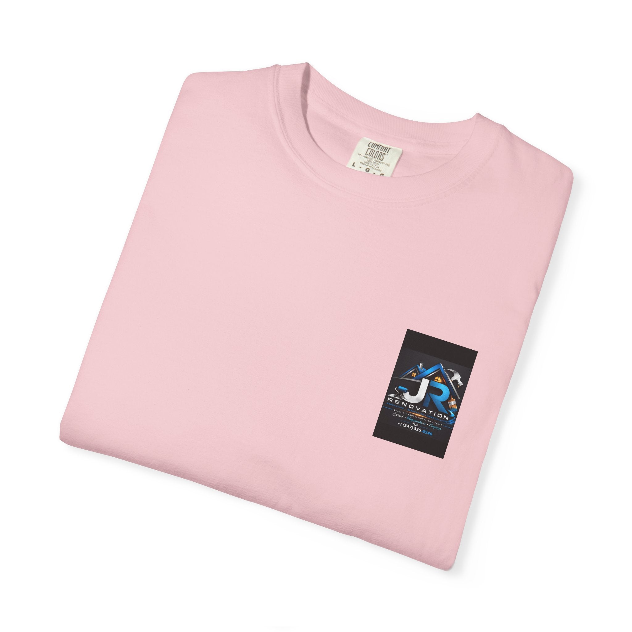 Renovation Company T-Shirt — JR Renovation Logo Tee (Contractor, Home Repair)