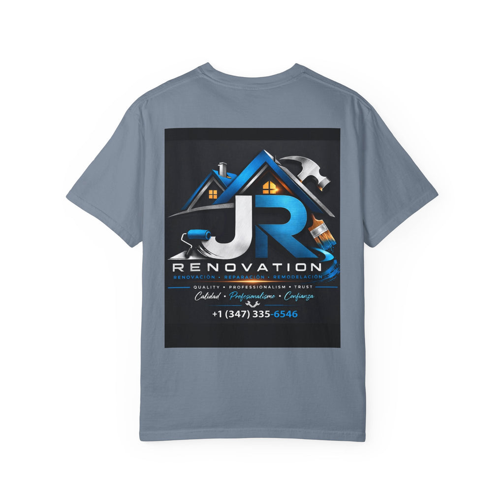 Renovation Company T-Shirt — JR Renovation Logo Tee (Contractor, Home Repair)