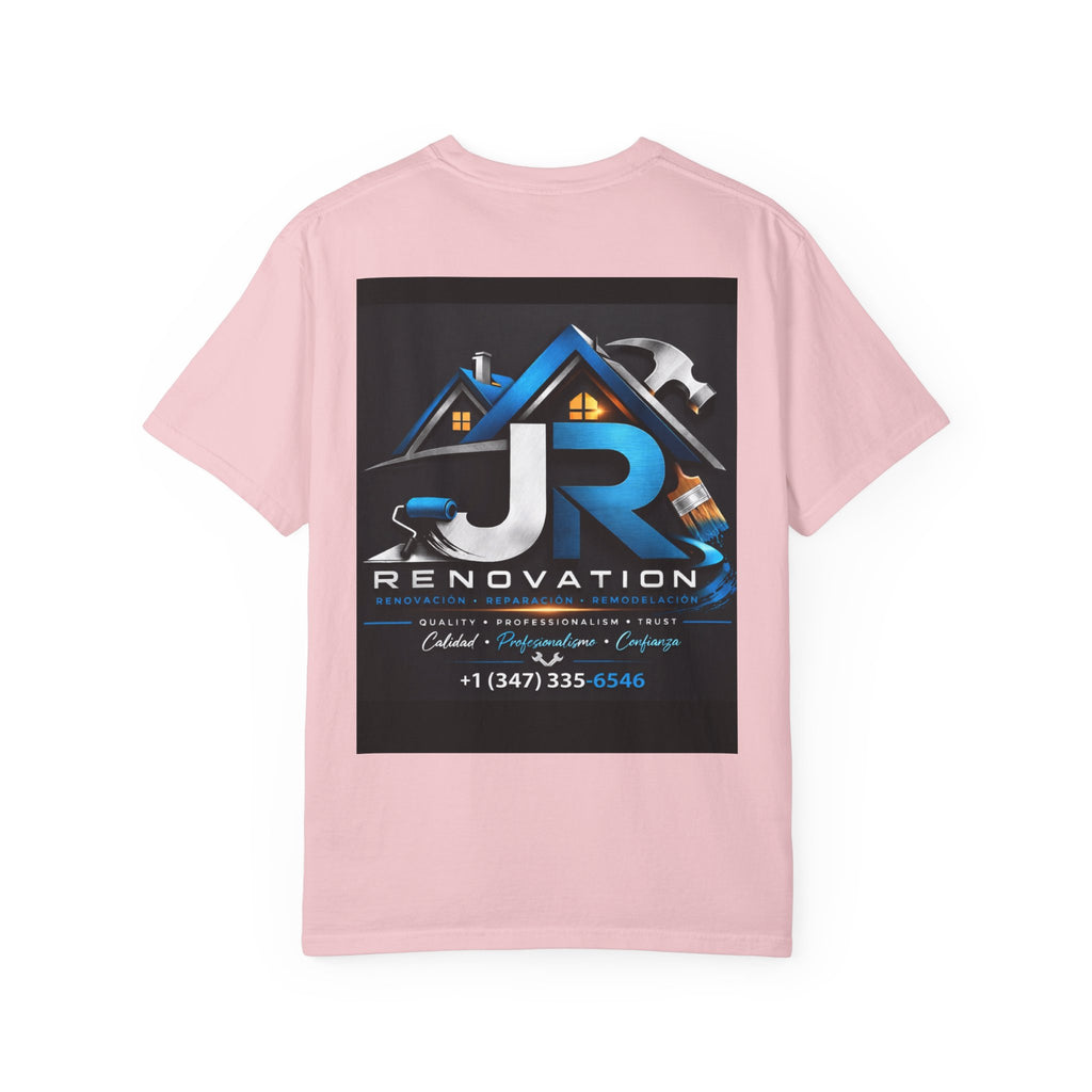 Renovation Company T-Shirt — JR Renovation Logo Tee (Contractor, Home Repair)
