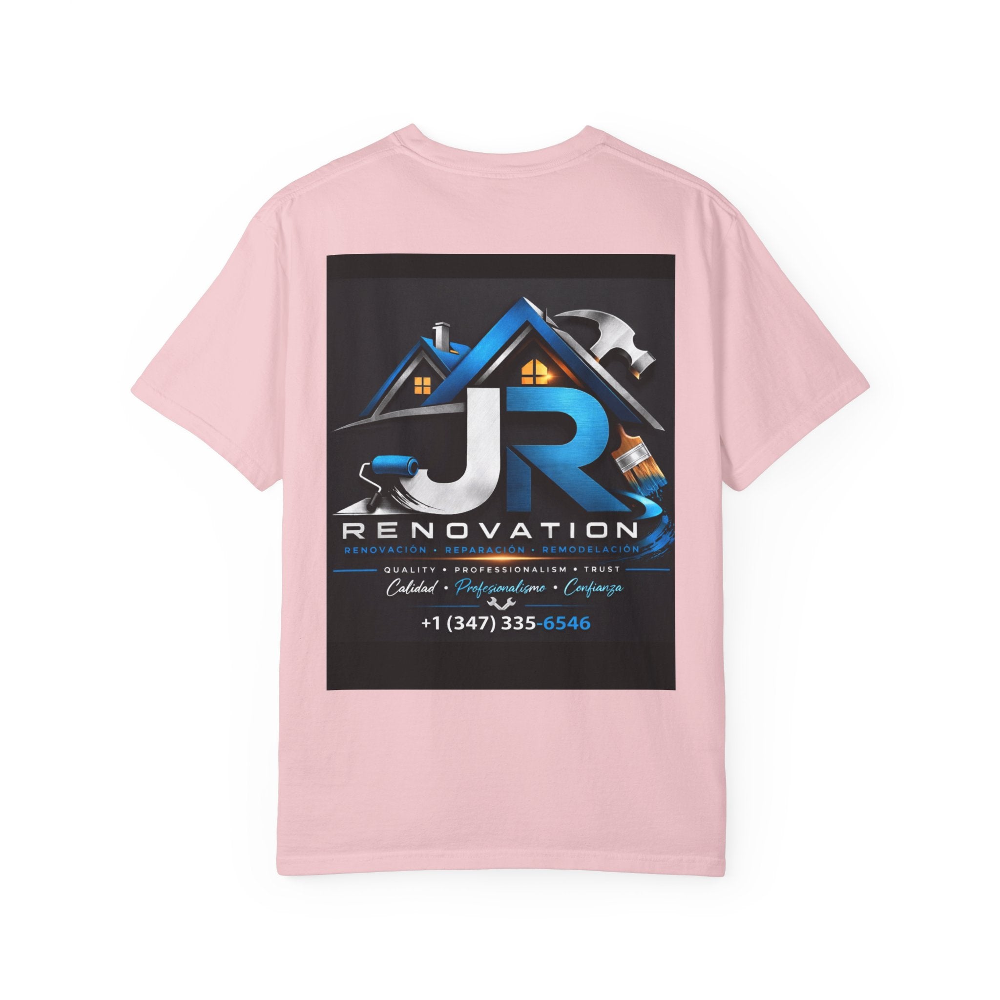 Renovation Company T-Shirt — JR Renovation Logo Tee (Contractor, Home Repair)