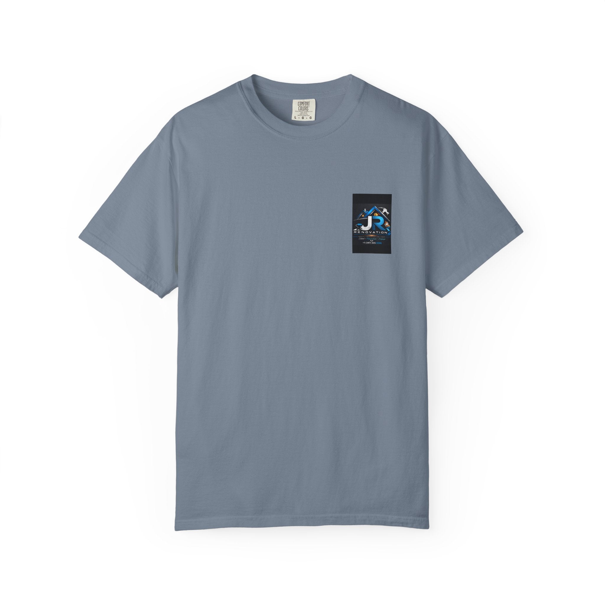 Renovation Company T-Shirt — JR Renovation Logo Tee (Contractor, Home Repair)