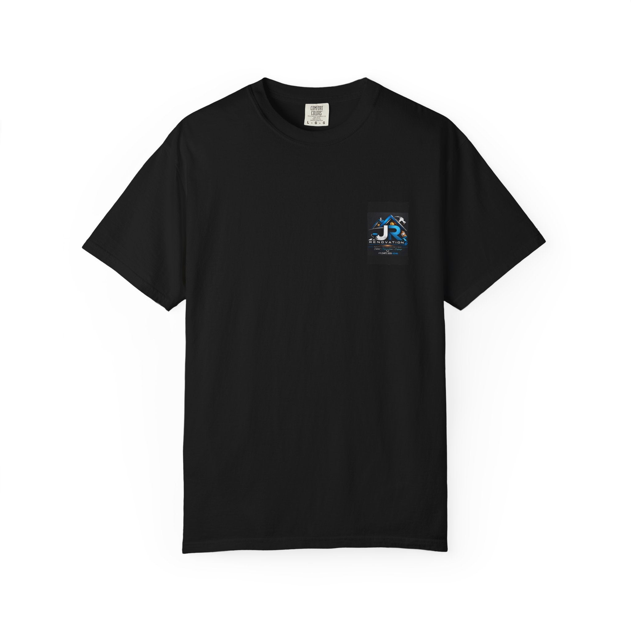 Renovation Company T-Shirt — JR Renovation Logo Tee (Contractor, Home Repair)