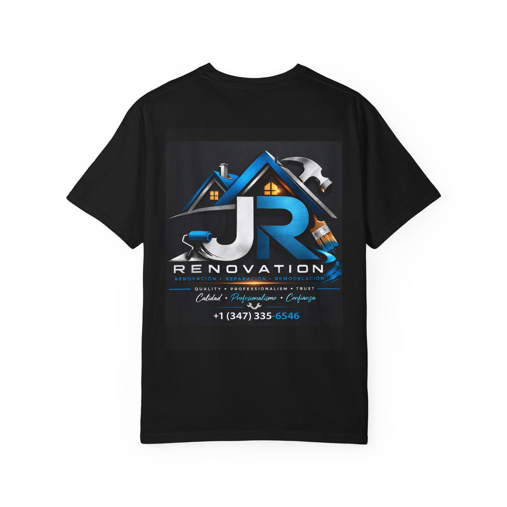 Renovation Company T-Shirt — JR Renovation Logo Tee (Contractor, Home Repair)