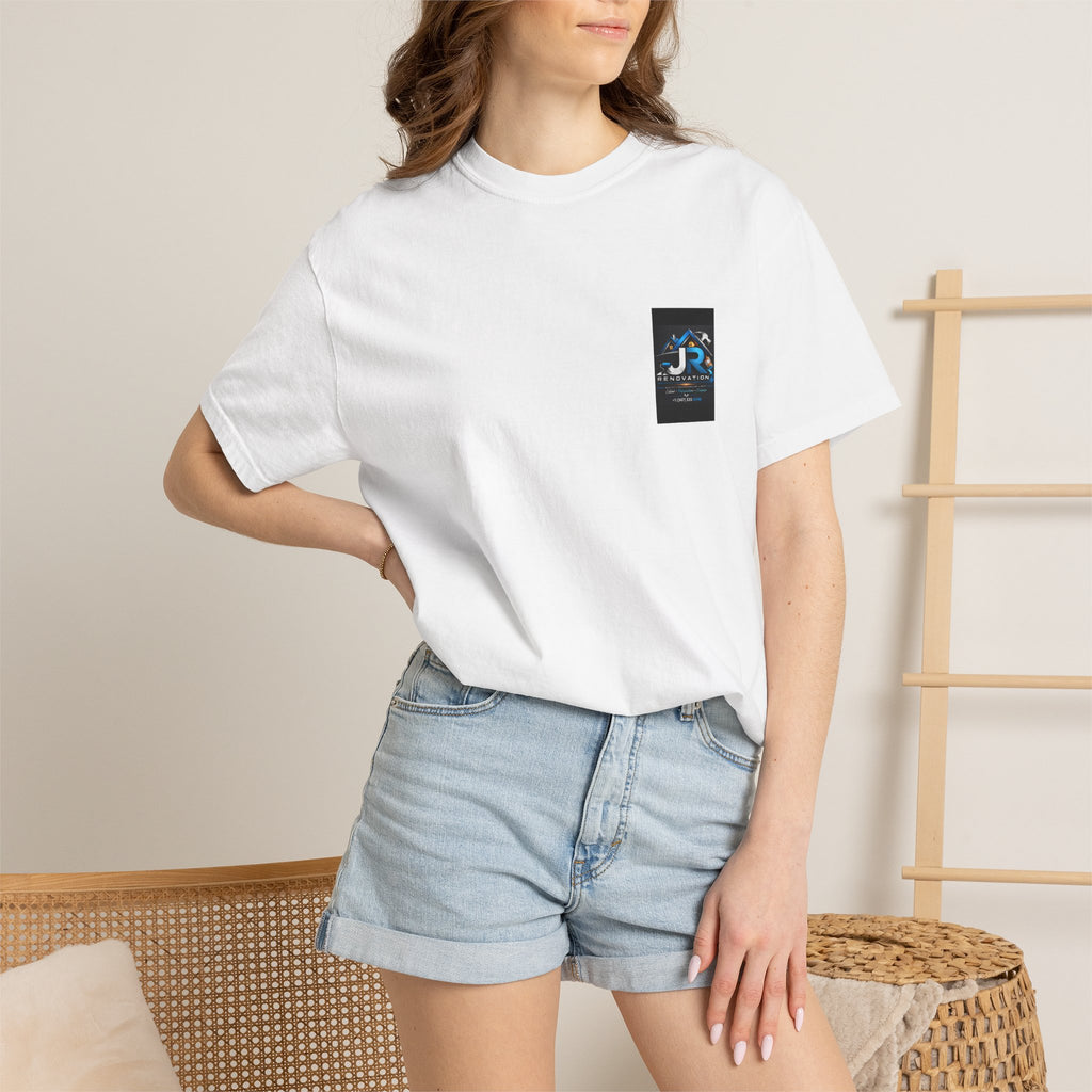 Renovation Company T-Shirt — JR Renovation Logo Tee (Contractor, Home Repair)